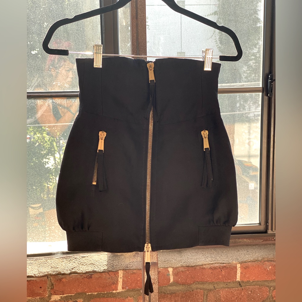 Dsquared2 Black Mini Skirt
